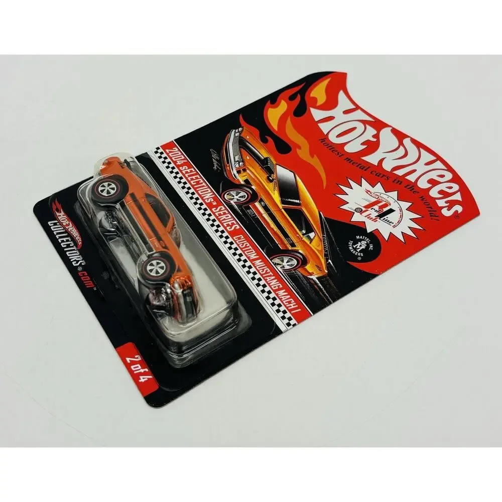 Hot Wheels 2004 RLC sElections Custom Mustang Mach 1 Orange 4239/10385 Protector